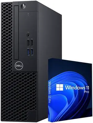 Dell OptiPlex 3070 SFF Windows 11 Pro Desktop Computer - Intel Hexa Core I5-8500 CPU Up to 4.10GHz | 8GB DDR4 RAM | 512GB NVMe SSD | HDMI | Free WiFi & Bluetooth Adapter