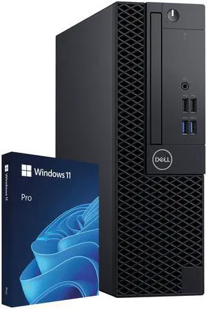 Dell OptiPlex 3070 SFF(Small Form Factor) Desktop PC - Intel Core I5 8th Gen CPU Up to 4.10Ghz - 32GB RAM - 2TB NVMe SSD - HDMI - Pre-Installed Windows 11 Pro Computer - Free Wireless Keyboard Mouse