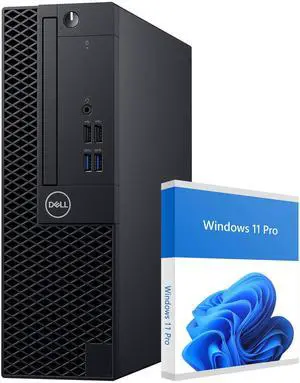 Dell OptiPlex 3070 SFF Business Desktop PC - Intel Hexa Core I5-8500 8th gen Processor Up to 4.10GHz | 32GB DDR4 RAM | 1TB NVMe SSD | HDMI |  Windows 11 Pro Computer | Free WiFi  Adapter