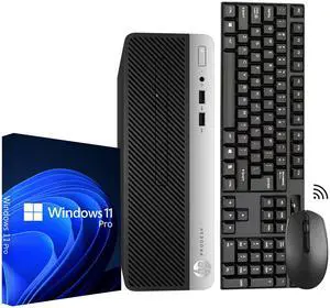 HP ProDesk 400 G6 SFF Windows 11 Pro High-Performance Desktop PC - Intel Octa-Core I7-9700 9th Gen CPU Up to 4.70 GHz - 32GB DDR4 RAM - 2TB NVMe SSD - Built-In WiFi - UHD Graphics 630