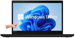 Lenovo ThinkPad T490 14-Inch IPS Full HD Touchscreen Business Laptop - Intel Core I5-8365U Processor Up to 4.10GHz | 16GB DDR4 RAM | 256GB SSD | Windows 11 Pro | Webcam | Backlight Keyboard