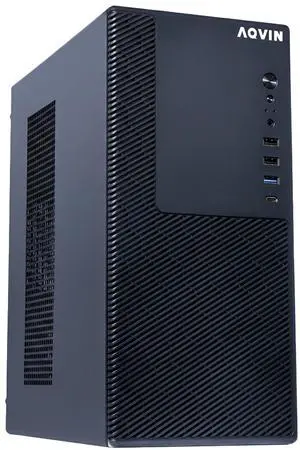 AQVIN MTX60 Minitower Windows 11 Pro PC Business desktop Computer - Intel Octa-Core i7 CPU Up to 4.70GHz/ 32GB RAM/ 1TB NVMe SSD/ AX900 WiFi Bluetooth/ Wired keyboard and Mouse