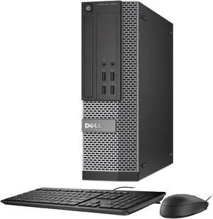Dell Gaming Desktop 7020 SFF Computer PC Core i5 4th Gen 4570 3.20 Ghz (Upto 3.60 Ghz) 16GB Memory 1TB HDD| Nvidia Geforce 1030 2GB |Win 10 Home New Wired KB & Mouse Combo, WiFi