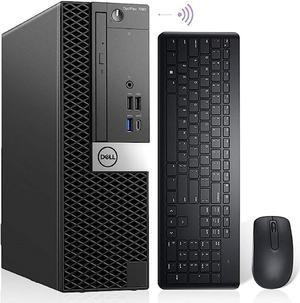 Dell OptiPlex 7060 Windows 11 Pro Desktop Computer SFF Intel 8th Gen i58500 Hexa Core32GB DDR4 Ram 1TB NVMe SSD AX210 Builtin WIFI 6E  Bluetooth 52New Wireless Keyboard  MouseREFURB