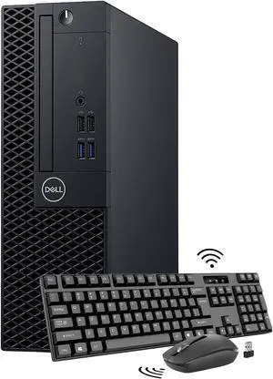 DELL Business Desktop OptiPlex 3060-SFF Intel Core i5 8th Gen 8500 (3.00GHz) 16GB DDR4 2TB M.2 NVMe SSD Windows 11 Pro 64-bit Wireless Keyboard/Mouse