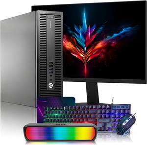 HP EliteDesk 800G2 Desktop Computer PC, 3.20 GHz Intel i5 Quad Core Gen 6, 32GB DDR4 RAM, 1TB Solid State Drive Hard Drive, Windows 10 Professional 64bit 24-inch Monitor
