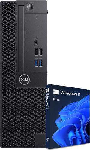Dell OptiPlex 3070 SFF Desktop PC with Windows 11 Pro | Intel Core i5-9500 Six-Core Processor (Up to 4.4GHz) | 32GB DDR4 RAM | 512GB SSD + 1TB HDD | WiFi & Bluetooth | Home/Office & Business Computer