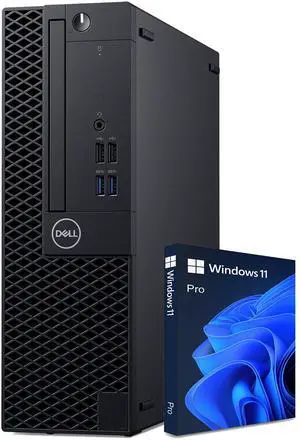 Dell OptiPlex 3070 - Windows 11 Pro Desktop Computer | Intel Core i7-9700 Eight core (4.70GHz Turbo) | 16GB DDR4 RAM | 512GB SSD Solid State + 1TB HDD | WiFi + Bluetooth | Home or Office PC