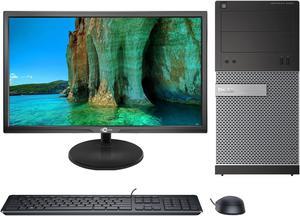 Best PC -DELL Optiplex 3020 Tower Desktop Computer Core i5 -4th Gen 4570 / 3.20Ghz 8GB RAM 1TB SSD With / 22 Inch Monitor / Free Keyboard & Mouse Combo - (Renewed)