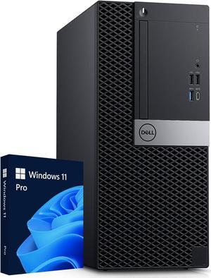 Dell OptiPlex Tower Computer (Intel i5 Hexa-core 8th GEN/ 512GB  NVMe SSD/ 16GB RAM/ Windows 11 Pro) Business Desktop PC - Black