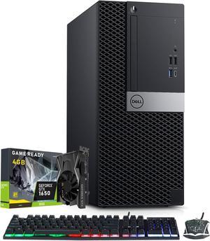 Dell OptiPlex Tower Computer | Intel I7 Hexa-core 8th GEN | 1TB NVMe SSD | 32GB RAM | GTX 1650 GPU | Windows 11 Pro | Gaming Desktop PC