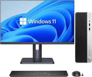 Refurbished HP ProDesk 400 G5 SFF Business Desktop PC Computer New 27 inch FHD MonitorBluetooth AdapterWiFiKeyboardMouse Intel Core i3 8th GEN 360 GHz 1TB SSD 8GB DDR4 RAM Windows 11 Pro