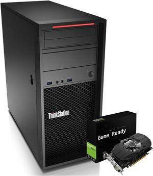 Lenovo ThinkStation P320 Tower Desktop Computer PC, Intel Xeon E3-1240 V6,  2TB SSD, 32GB DDR4 RAM, Windows 10 Pro,Geforce GTX 1650 4GB, Gaming ...