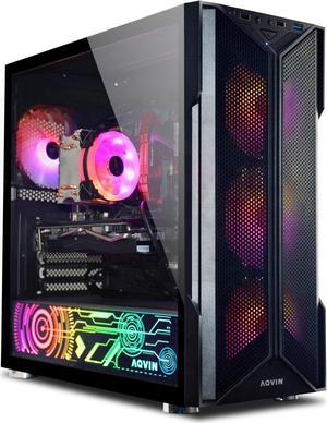 AQVIN AQ20 Gaming Computer  Intel Core I7 Processor Up to 460 GHz  Nvidia GeForce RTX 3080 10GBHDMI 32GB DDR4 RAM  2TB SSD  WiFi  Windows 11 Pro  RGB Fan  Gaming Keyboard and Mouse