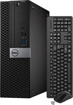 Dell OptiPlex 5050 SFF Windows 10 Pro Desktop PC High-Performance Computer - Intel Core I7 6700 Processor Up to 4.00 GHz | 8GB DDR4 RAM | 1TB NVMe SSD | Built-in WIFI | Wireless Keyboard/Mouse