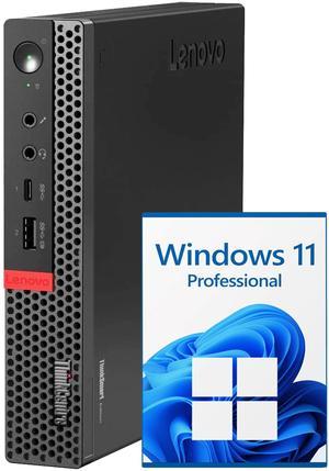 Lenovo ThinkCentre M920q Mini/Tiny Windows 11 Pro High-Performance Business Desktop Computer - Intel Hexa Core I5 CPU | 32GB DDR4 RAM | 512GB NVMe SSD | UHD Graphics 630 | HDMI | Bluetooth Adapter