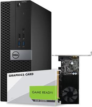 Gaming Desktop PC Dell Optiplex SFF Core i7 6th Gen upto 4.00Ghz 32GB DDR4 RAM New 1TB SSD With NVIDIA Geforce GT 1030 2GB DDR5 - Windows 10 Pro , HDMI With New Keyboard, Mouse, Power cord