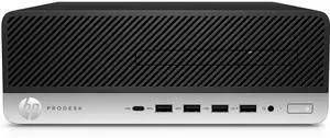HP ProDesk 600 G3 SFF Windows 10 Pro Desktop PC - Intel Quad-Core I7 Processor Up to 4.00GHz, 16GB DDR4 RAM, 512GB SSD, Wireless Keyboard Mouse, WIFI, Bluetooth, Dual Monitor Support - Black/Silver