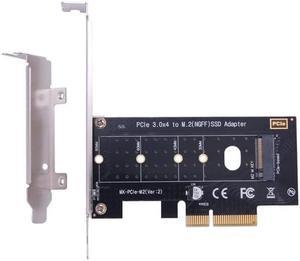 M.2 NVMe SSD NGFF to PCIE X4 Adapter M Key Interface Card Support PCI-e PCI Express 3.0 x4 2230-2280 Size M2 SSD M2 PCIE Adapter