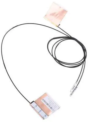 Internal Laptop WiFi Antenna for PC, Notebook, Desktop & Motherboard | 2.4GHz/5GHz/6GHz | 4th Generation U.FL (Compatible with MHF4) Connectors on M2 Wi-Fi Cards | 2-Pack