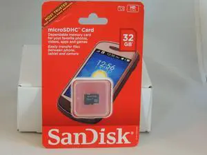 SANDISK SDSDQ-032G-A46 microSD(TM) Memory Card (32GB) SANDISK SDSDQ-032G-A46 microSD(TM) Memory Card (32GB)
