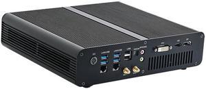 HUNSN 8K Mini PC, Gaming Computer, HTPC, BM23b, Intel Core I7 7700HQ 7820HK 7820HQ, Windows 11 or Linux Ubuntu,  GeForce 3G, 2 x LAN, DVI, DP, HDMI, TypeC, Optical, 8G RAM, 512G M.2 SSD