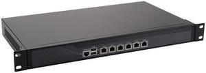 Firewall, VPN, 19 Inch 1U Rackmount, Mikrotik, B85 / Z87 with Intel Core I3 4160, NRS15, Network Appliance, Router PC, AES-NI/6 x Lan/2USB/COM/VGA/Bypass, (Barebone, NO RAM, NO Storage, NO System)