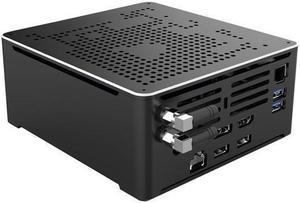 4K Mini PC HTPC NUC Small Server Intel I9 10880H 10885H HUNSN BY02 Windows 11 or Linux Ubuntu Support Proxmox Vmware ESXI KODI DP HDMI TYPEC 2 x LAN 32G RAM 1TB SSD