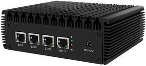 Micro Firewall Appliance, Intel N5105, HUNSN RJ02l, Mini PC, pFsense, Mikrotik, OPNsense, Untangle, VPN, Router PC, AES-NI, 4 x Intel 2.5GbE I225-V B3, HDMI, DP, 4 x USB, 16G RAM, 64G SSD