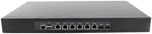 Firewall, VPN, 19 Inch 1U Rackmount, Z87 with I3 4160, HUNSN RJ18, Mikrotik, Network Appliance, AES-NI, 6 x Lan, 2 x SFP+ 82599ES 10 Gigabit, Bypass, Barebone, NO RAM, NO Storage, NO System