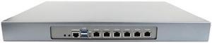 1U Firewall Appliance with Redundancy Power Supply, Intel Core I5 1135G7, HUNSN RJ31, VPN, Router PC, AES-NI, 6 x 2.5GbE LAN, 2 x ATX Power Supply, Barebone, NO RAM, NO Storage, NO System