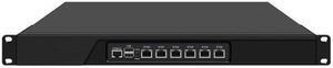 HUNSN 1U Firewall Hardware Network Security Appliance, pFSense, Untangle, I3 3217U, RJ08, Mikrotik, OPNsense, VPN, Router PC, 6 x I211 I210 LAN, Console, VGA, 0 RAM, 0 Storage, Barebone No System
