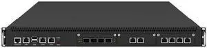 HUNSN 1U Firewall Appliance XEON Server with IPMI, PFSense, 2 x E5 2699 V3, RJ66, Mikrotik, OPNsense, VPN, C612, 2 x I210 I211 LAN, 4 x X710 SFP+, 6 x I226-V LAN, 16G RAM, 128G SSD