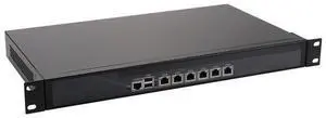 1U Rackmount Firewall Hardware, VPN, Network Security Appliance, J4125, RS06, Router PC, AES-NI/6 x Gigabit LAN/2USB/COM/VGA/Fan,(Barebone, NO RAM, NO Storage, NO System)