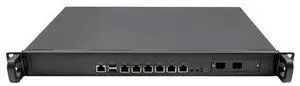 HUNSN 1U Firewall Appliance, PFSense, Mikrotik, OPNsense, I5 3210M, RZ02, VPN, Network Security Hardware, 6 x 2.5GbE 226-V LAN, 2 x I350 1GbE LAN, Console, 0 RAM, 0 Storage, Barebone No System