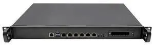 HUNSN 1U Firewall Appliance, PFSense, Mikrotik, OPNsense, I5 3210M, RZ02, VPN, Network Security Hardware, 6 x 2.5GbE 226-V LAN, 4 x I350 1GbE LAN, Console, 0 RAM, 0 Storage, Barebone No System