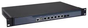 Firewall, VPN, 19 Inch 1U Rackmount, Mikrotik, Z87 with G3250, HUNSN RS16, Network Appliance, 6 x Lan, 2 x SFP+ 82599ES 10 Gigabit, COM, VGA, Bypass, Barebone, NO RAM, NO Storage, NO System