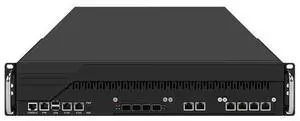 HUNSN 2U Firewall Appliance XEON Server with IPMI, Dual Hot Swappable Power, PFSense, 2 x E5 2699 V3, RJ70, Mikrotik, OPNsense, VPN, C612, 8 x LAN, 4 x SFP+ 10GbE, 0 RAM, 0 Storage, Barebone No System