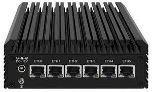 Micro Firewall Appliance, Mini PC, pFsense Plus, Mikrotik, J6413, HUNSN RJ09, OPNsense, VPN, Router PC, AES-NI, 6 x 2.5GbE I226-V LAN, Console, HDMI, DP, SIM Slot, 4G RAM, 32G SSD Micro Firewall Appliance, Mini PC, pFsense Plus, Mikrotik, J6413, HUNSN RJ09, OPNsense, VPN, Router PC, AES-NI, 6 x 2.5GbE I226-V LAN, Console, HDMI, DP, SIM Slot, 4G RAM, 32G SSD