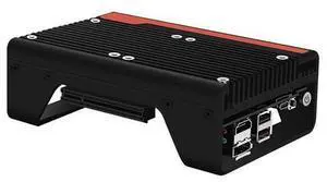 HUNSN Micro Firewall Appliance, Mini PC, VPN, Router PC, N100, RJ57, 2 x 2.5GbE LAN, 2 x HDMI, DP, Designed for DIY / 3D Printing Enthusiasts, Barebone, NO RAM, NO Storage, NO System