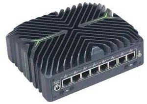 HUNSN Micro Firewall Appliance with vPro, Mini PC, PFSense, Mikrotik, Ultra 5 125U, RX21, OPNsense, VPN, Router PC, 8 x 2.5GbE LAN, LAN 1 I226-LM, AI Boost NPU, 0 RAM, 0 Storage, Barebone No System