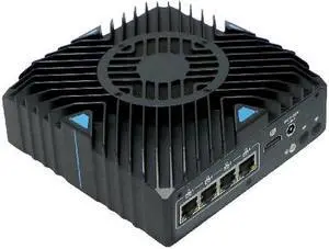 HUNSN Side Mount Din Rail Micro Firewall Appliance, Mini PC, pFsense, Mikrotik, I3 10110U, RX19, OPNsense, VPN, Router PC, 9-36V Wide Voltage, 4 x Gigabit LAN, 4G RAM, 64G SSD