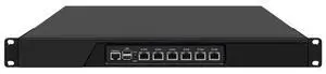 HUNSN 1U Rack Mount Firewall Appliance, PFSense, Mikrotik, 3th Gen Core I5 3320M, 3340M, RJ08, OPNsense, VPN, 6 x 2.5GbE I226-V LAN, Console, 2G RAM, 32G SSD
