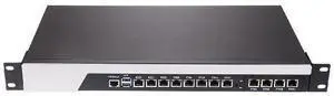 HUNSN 1U Firewall Appliance, pFsense, I3 8100, RS45, Mikrotik, OPNsense, VPN, Network Rackmount, AES-NI, 12 x Gigabit LAN, Console, VGA, 32G RAM, 128G SSD
