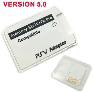 V5.0 SD2VITA PSVSD Pro Adapter for PS Vita Henkaku 3.60 Micro SD Memory Card