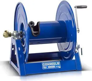 OB Coxreels 1125-4-325 Hand Crank Steel Hose Reel, 1125 Series - ½ x 325, 3,000 PSI
