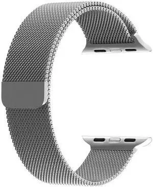 Magnetic Milanese Loop Metal Watch Strap Apple Series 4 44mm/Series 3 2 1 42mm