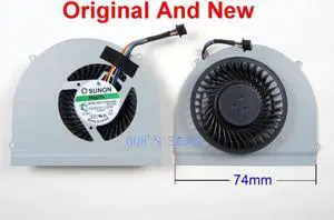 New Laptop CPU Cooling Cooler Fan Fit For DELL Latitude E6530 Replace For SUNON MF60120V1-C450-G9A DC 5V 1.2W 0M2CFG 4 Pin