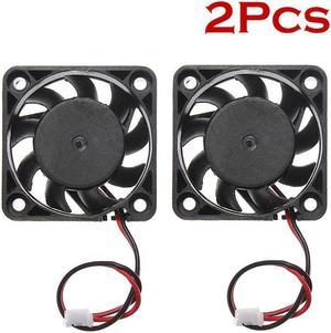 & Cooling CPU Cooler 2PCS Fan Cooler 12V Mini Cooling Computer Fan Small 2-Pin 3000 RPM 40x40x10mm DC Brushless Oil Bearing