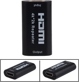 Support 4Kx2K 3D HDMI Repeater Extender HDMI Amplifier Booster 40M - 4K and 60M - 1080P 3.4Gbps Switch Plug and Play